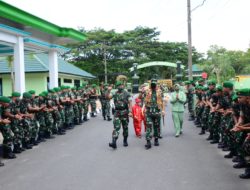 Danrem 101/Antasari Minta Pertahankan Prestasi Prajurit Yonif 623/BWU