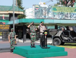 TNI-Polri Apel Bersama Diawal Tahun 2022, Kapolda Sumut : Samakan Derap Langkah Kawal Pembangunan Nasional