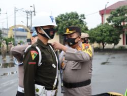 Polres Pelabuhan Belawan Laksanakan Apel Gelar Pasukan Ops Keselamatan Toba 2022