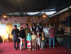 Marine Seafood Cafe Belawan Gelar Jumat Berbagi Pada Puluhan Anak Yatim-Piatu