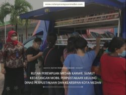 Warga Binaan Rutan Perempuan Medan Kanwil Sumut “Serbu” Mobil Perpustakaan Keliling