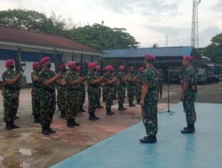 Bina Disiplin, Yonmarhanlan I Laksanakan Latihan PBB