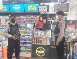 Patroli Sat Samapta Polres Tanjung Balai Sambangi Minimarket Dan Berikan Himbauan