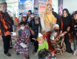 Jelang Bulan Suci Ramadhan 1443H PAC PP Medan Area Dan Satu Hati Serta Muspika Gelar Khitan Massal Dan Vaksinasi