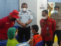 Dilayani Secara Prima, Warga Binaan Rutan I Medan Kanwil Sumut Antusias Dapatkan Vaksin Dosis 3 Booster