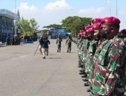 Yonmarhanlan I Mengikuti Apel Gelar Pasukan di Lantamal I