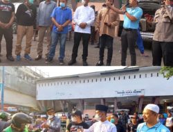 Cabang 1 PUD Pasar Kota Medan Kolaborasi Bersama Kapolsek, Camat Medan Area Dan Ketua Pewarta Berbagi Takjil