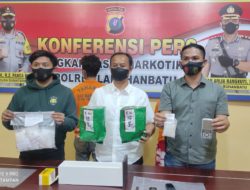 Tangkap 2 Pelaku dan Sita 1 Kg Sabu, Sat Narkoba Polres Labuhan Batu Ungkap Peredaran Narkotika di Kota Rantau Prapat