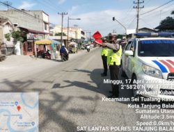 Satlantas Polres Tanjung Balai Rutin Laksanakan Giat Patroli Sore Jelang Berbuka Puasa 