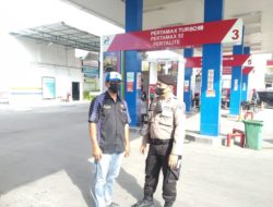 Antisipasi Kelangkaan BBM Polsek Medan Barat Monitoring Stasiun Pengisian Bahan Bakar