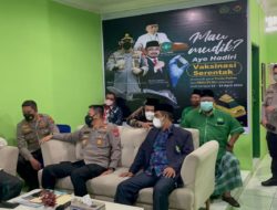 Polsek Medan Barat Gelar 1 Juta Vaksinasi Booster Se Indonesia di Kantor PCNU