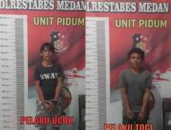 Begal Sadis di Kecamatan Medan Amplas Ditangkap Polrestabes Medan