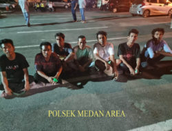 Polrestabes Medan Tangkap 62 Preman Positif Narkoba