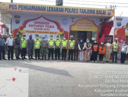 Polres Tanjung Balai Dirikan Tiga Pos Pengamanan Hari Raya Idul Fitri 1443 Hijriah