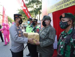 Kapolres Tanjung Balai  Beserta Rombongan Tinjau Lokasi Pos Pengamanan Dalam Rangka Menyambut Hari Raya Idul Fitri 1443 Hijriah 