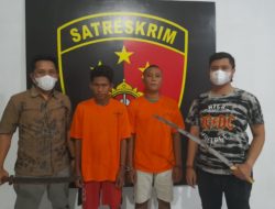 Tim Premanisme Satreskrim Polrestabes Medan Amankan 2 Anggota Geng Motor Yang Lakukan Penganiayaan