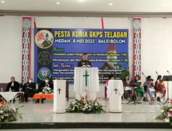 Hut Gereja GKPS Teladan Yang Ke-66 Tahun Penuh Dengan Suka Cita, Pdt.Marudin Sinaga Sth.MM: Tetaplah Semangat Melayani Tuhan