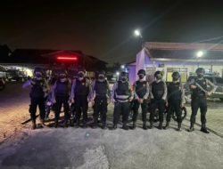 Cegah Kasus 3C, Tim Patroli Presisi Sat Samapta Polrestabes Medan Gelar Patroli Malam