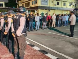 Patroli Antisipasi Kejahatan Jalanan, Petugas Sampaikan Pesan Kamtibmas