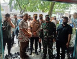 Polrestabes Medan Cek Rumah Korban Bencana Angin Puting Beliung