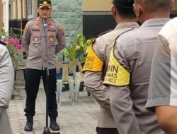 Beri Rasa Aman, Polisi Kawal Kegiatan Sermon dan Rapat Parhaldo di Gereja HKBP Pabrik Tenun