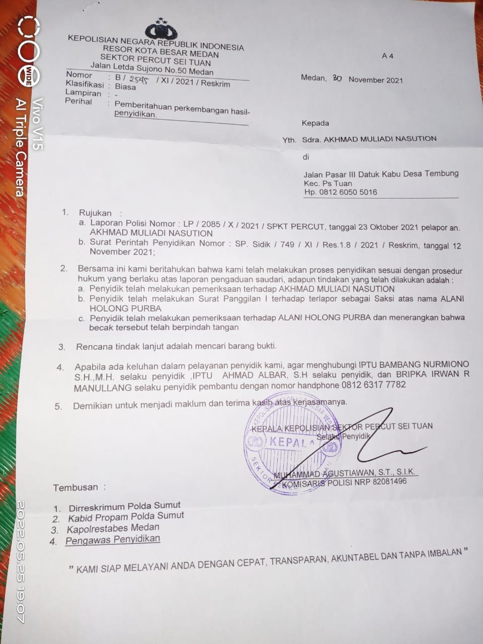 Becak Pedagang Sayur Dicuri, Laporan Dari 2021 Tak Terungkap