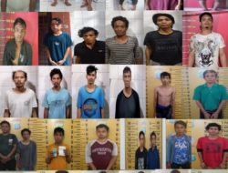 107 Tersangka Kejahatan di Amankan Porestabes Medan