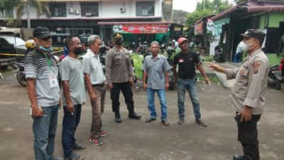 Binmas Polrestabes Medan Tekankan Kepada Warga Terapkan Prokes