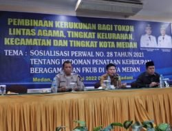 Polrestabes Sampaikan Pentingnya Komunikasi Positif Menjaga Kerukunan Agama di Medan