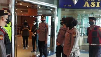 Tim Gabungan Gelar Ops Yustisi di Medan Mall Jalan MT Haryono