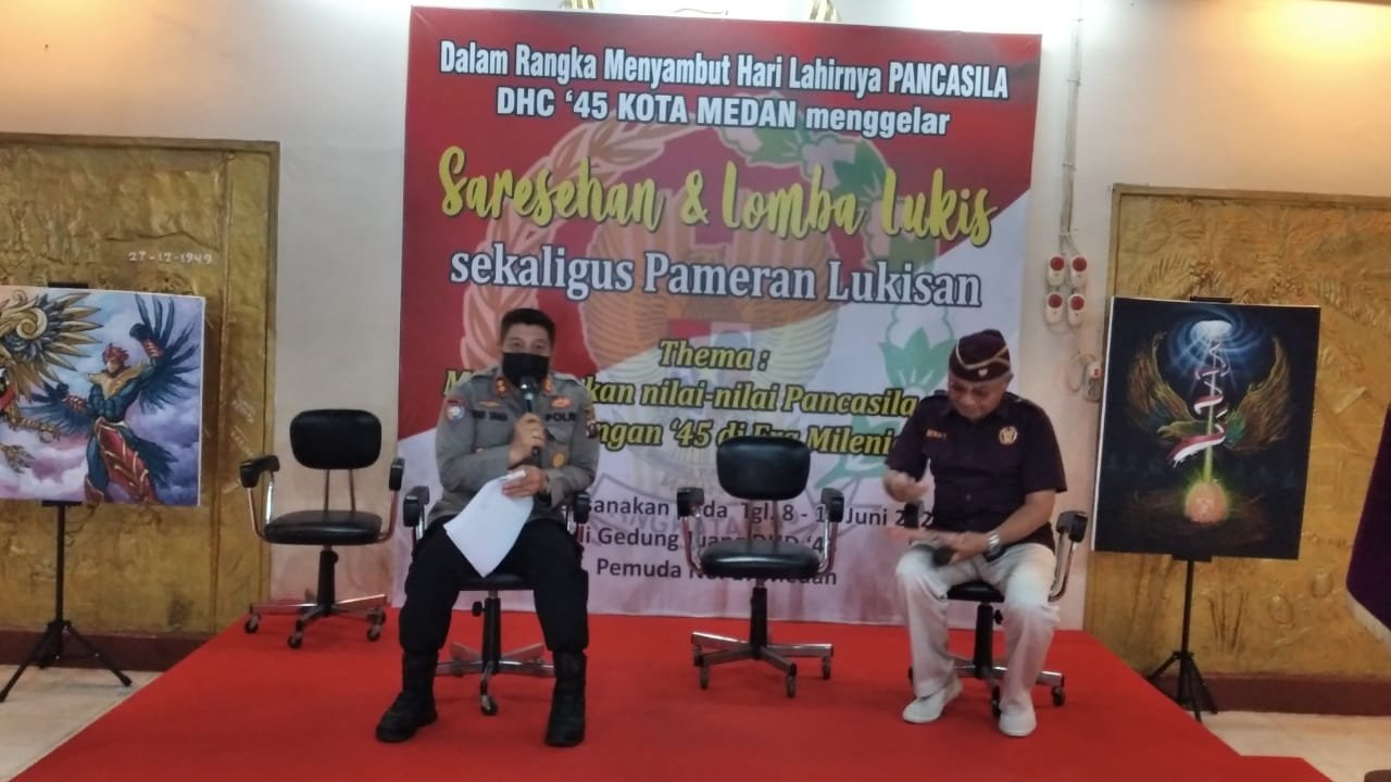 Kasat Binmas Polrestabes Medan Ajak Masyarakat Mengamalkan Nilai-nilai Pancasila