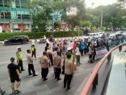 Dikawal Polisi, Demo Pengungsi Afganistan Berjalan Damai di Kantor Gubsu