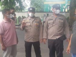 Polrestabes Medan Ajak Warga di Jalan Adinegoro Tetap Patuhi Prokes