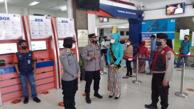 Tim Gabungan Gelar Operasi Yustisi di Stasiun KA