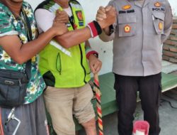 Polrestabes Medan Sambangi Warga Yang Membutuhkan Kaki Palsu