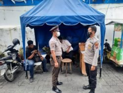 Binmas Polrestabes Medan Imbau Sekuriti Bank Patuhi Prokes