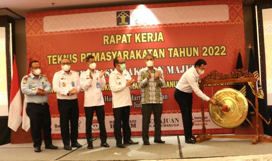 Rakernis PAS Tahun 2022 Resmi Digelar, Kakanwil Kemenkumham Sumut Ingatkan Ini