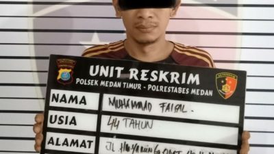 Ungkap Pencurian, Polsek Medan Timur Amankan Seorang Pelaku