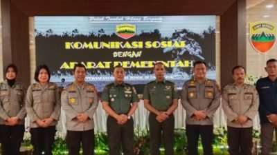 Polrestabes Medan Hadiri Komunikasi Sosial Dengan Aparat Pemerintah