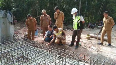 Dinas PUPR Kabupaten Lebak Tinjau Lokasi Pekerjaan Jalur Tajur