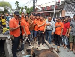 Pewarta Polrestabes Medan Salurkan Ratusan Paket Daging Kurban