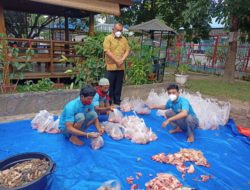 Qurbankan 25 Ekor Sapi dan 4 Ekor Kambing, Kepala Rutan 1 Medan : Alhamdulillah Berkah Bagi Banyak Orang