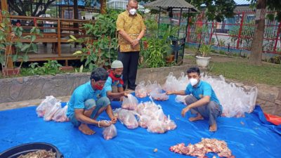 Qurbankan 25 Ekor Sapi dan 4 Ekor Kambing, Kepala Rutan 1 Medan : Alhamdulillah Berkah Bagi Banyak Orang