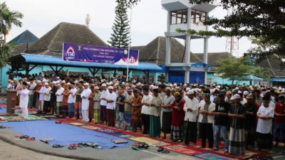 Gelar Shalat Idul Adha 1443 H, Warga Binaan Rutan 1 Medan Penuhi Shaf Shalat