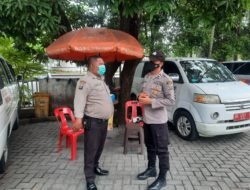 Covid-19 Belum Berakhir, Sat Binmas Polrestabes Medan Imbau Sekuriti PMI dan KPI Patuhi Prokes 5M