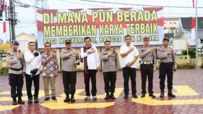 Polres Tanjung Balai Terima Kunjungan Kerja Komisi III DPR RI Dr. Hinca IP. Pandjaitan SH, MH, ACCS Dalam Rangka Berdialog Dengan PJU Polres Tanjung Balai 