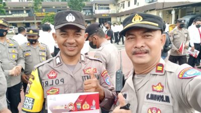 Bhabinkamtibmas Polsek Percut Sei Tuan Terima Penghargaan Melaksanakan Problem Solving Terbanyak Sejajaran Polrestabes Medan