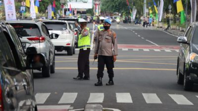 Polrestabes Medan Gelar Pengamanan Kedatangan Presiden Jokowi