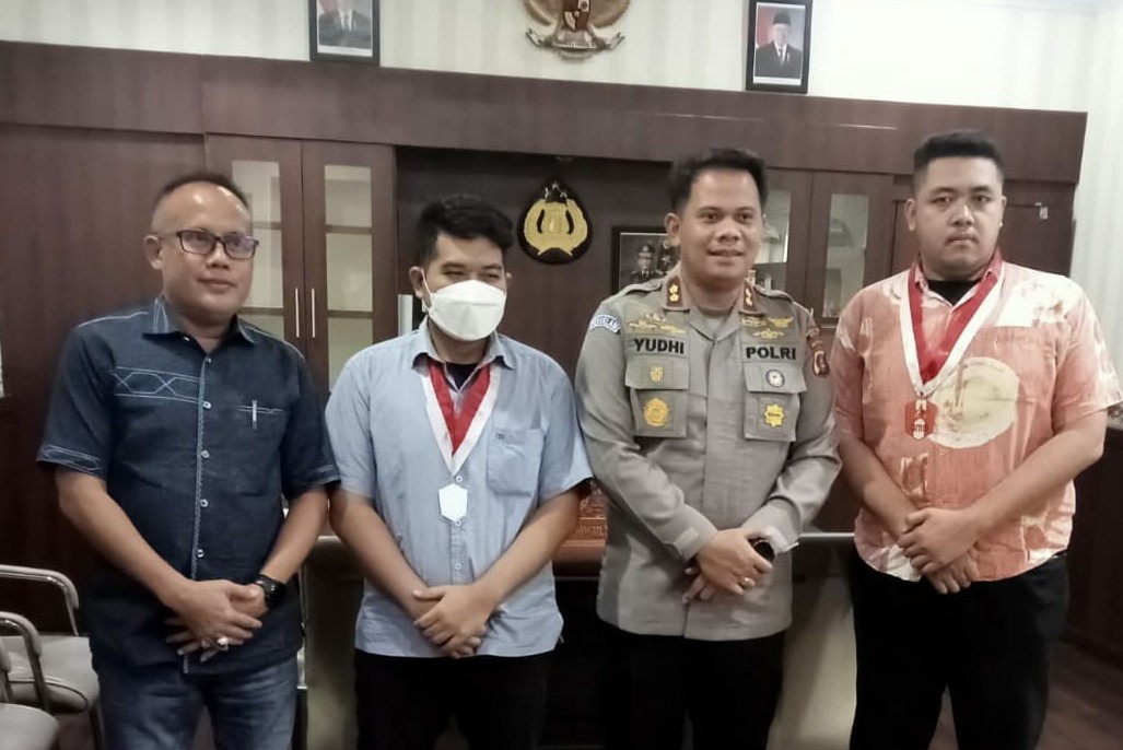 Polrestabes Medan Terima Audiensi GMNI Kota Medan