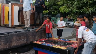 Gerebek Lokasi Judi, Polsek Medan Timur Amankan Lima Unit Mesin Judi Tembak Ikan